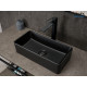 Раковина накладная Gid Bm1104 53359 черная матовая 46x23x12