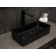 Раковина накладная Gid Bm1104 53359 черная матовая 46x23x12
