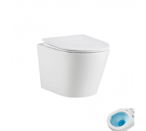 Подвесной унитаз GID Tornado Tr2130TF 62266Y белый 49x36x34