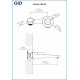 Смеситель GID настенный Panther L066-BM-NS черный матовый