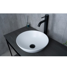 Раковина накладная Gid 9081wm 51244 белая матовая 36x36x14