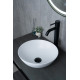 Раковина накладная Gid 9081wm 51244 белая матовая 36x36x14