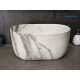 Раковина накладная Gid Mnc9302 54481 под камень матовая 45x32x22