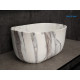 Раковина накладная Gid Mnc9302 54481 под камень матовая 45x32x22