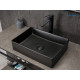 Раковина накладная Gid Bm1204 53360 черная матовая 45x32x11