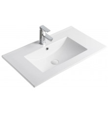 Раковина встраиваемая Gid 9075e 71103 белая 76x46.5x17