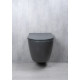 Подвесной унитаз GID Tornado Tr2122TF-Dgm 62260Y серый матовый 49x36x36