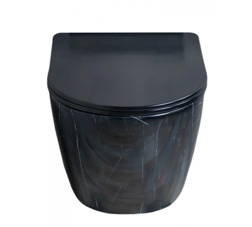 Подвесной унитаз GID Bs2198 62227Y под камень глянцевый 49x36x35.5