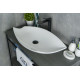 Раковина накладная Gid N9178 51171 белая 74x38x13