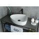 Раковина накладная Gid N9386 51139 белая 50x40x12