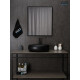 Раковина накладная Gid Bm9030b 53372 черная матовая 48x34x15
