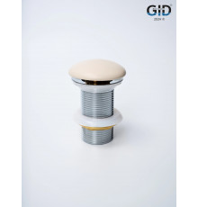 Клапан донный GID без перелива Sr100 74405K светло-коричневый матовый 7x7x10