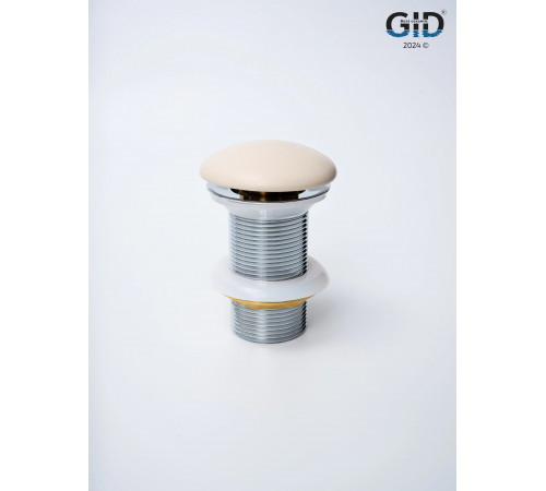Клапан донный GID без перелива Sr100 74405K светло-коричневый матовый 7x7x10
