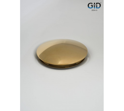 Клапан донный GID без перелива G100 73301K золото 7x7x10
