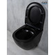 Подвесной унитаз GID Tornado Tr2122TF-Bm 62261Y черный матовый 49x36x36