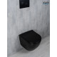 Подвесной унитаз GID Tornado Tr2122TF-Bm 62261Y черный матовый 49x36x36