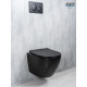 Подвесной унитаз GID Tornado Tr2122TF-Bm 62261Y черный матовый 49x36x36