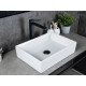 Раковина накладная Gid N1204 51225 белая 45x32x11