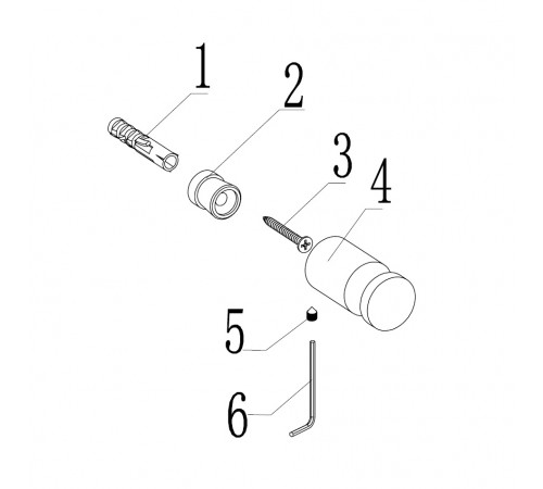 Крючок ABBER Osten 316 AA1850BST сталь брашированная
