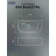 Раковина подвесная Gid Bm9274L 62204L черная матовая 40x21.5x12