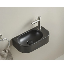 Раковина подвесная Gid Bm9274L 62204L черная матовая 40x21.5x12