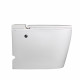 Приставной унитаз Abber Bequem AC1114P белый с импульсным смывом