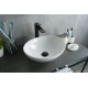 Раковина накладная Gid N9138 51178 белая 41x34x15