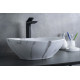 Раковина накладная Gid Mnc138C 54473 под камень глянцевая 41x34x15