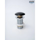 Клапан донный GID без перелива Bl100 72201K черный глянцевый 7x7x10