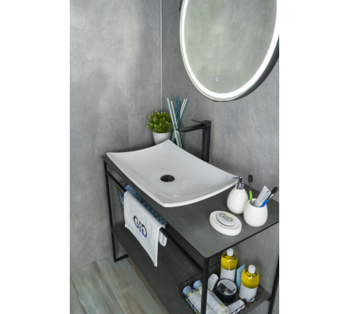 Раковина накладная Gid N9177 51170 белая 60x39x11.5