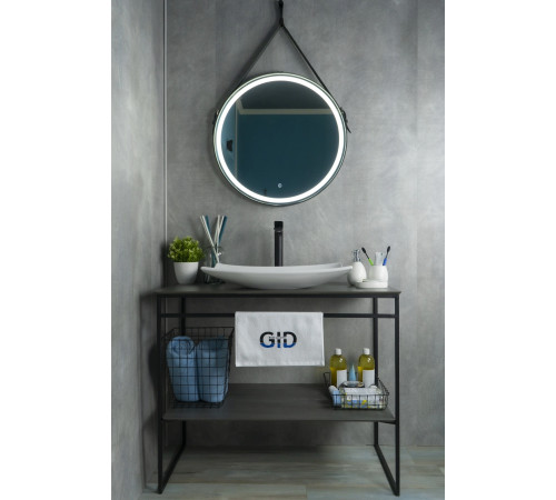 Раковина накладная Gid N9177 51170 белая 60x39x11.5
