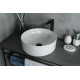 Раковина накладная Gid N9425 51144 белая 40x40x15
