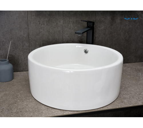 Раковина накладная Gid N9130 51212 белая 41.5x41.5x16.5