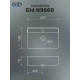 Раковина накладная Gid N9660 51232 белая 60x40x11