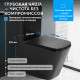 Унитаз компакт ABBER Rechteck AC1210TMB черный матовый, безободковый, смыв торнадо