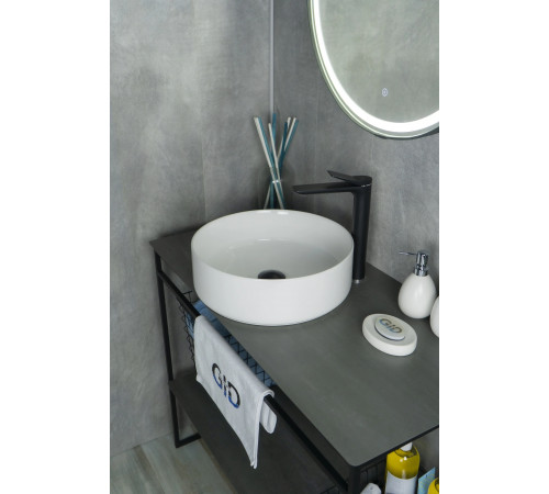Раковина накладная Gid N9424 51179 белая 40x40x12