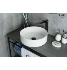 Раковина накладная Gid N9424 51179 белая 40x40x12