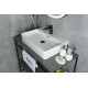 Раковина накладная Gid N9256 51172 белая 60x42x14