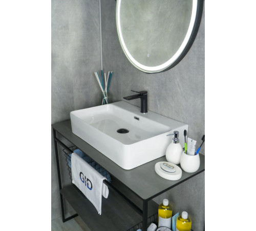 Раковина накладная Gid N9256 51172 белая 60x42x14