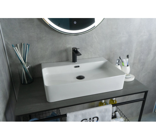 Раковина накладная Gid N9256 51172 белая 60x42x14