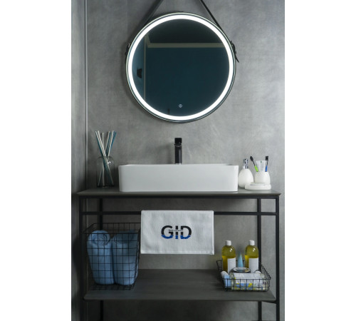 Раковина накладная Gid N9256 51172 белая 60x42x14