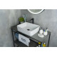 Раковина накладная Gid N9103 51120 белая 48x37x13