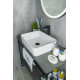 Раковина накладная Gid N9103 51120 белая 48x37x13