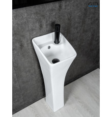 Раковина напольная Gid M9012 81101 белая 30x33x89