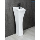 Раковина напольная Gid M9012 81101 белая 30x33x89