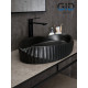 Раковина накладная Gid Bm888 53358 черная матовая 60x38.5x13.5