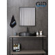 Раковина накладная Gid Bm888 53358 черная матовая 60x38.5x13.5