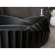 Раковина накладная Gid Bm888 53358 черная матовая 60x38.5x13.5