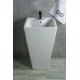 Раковина напольная Gid Nb145 81103 белая 46.5x46.5x81