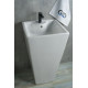 Раковина напольная Gid Nb145 81103 белая 46.5x46.5x81